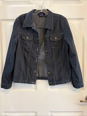 Hillard & Hanson Dark Denim Jacket